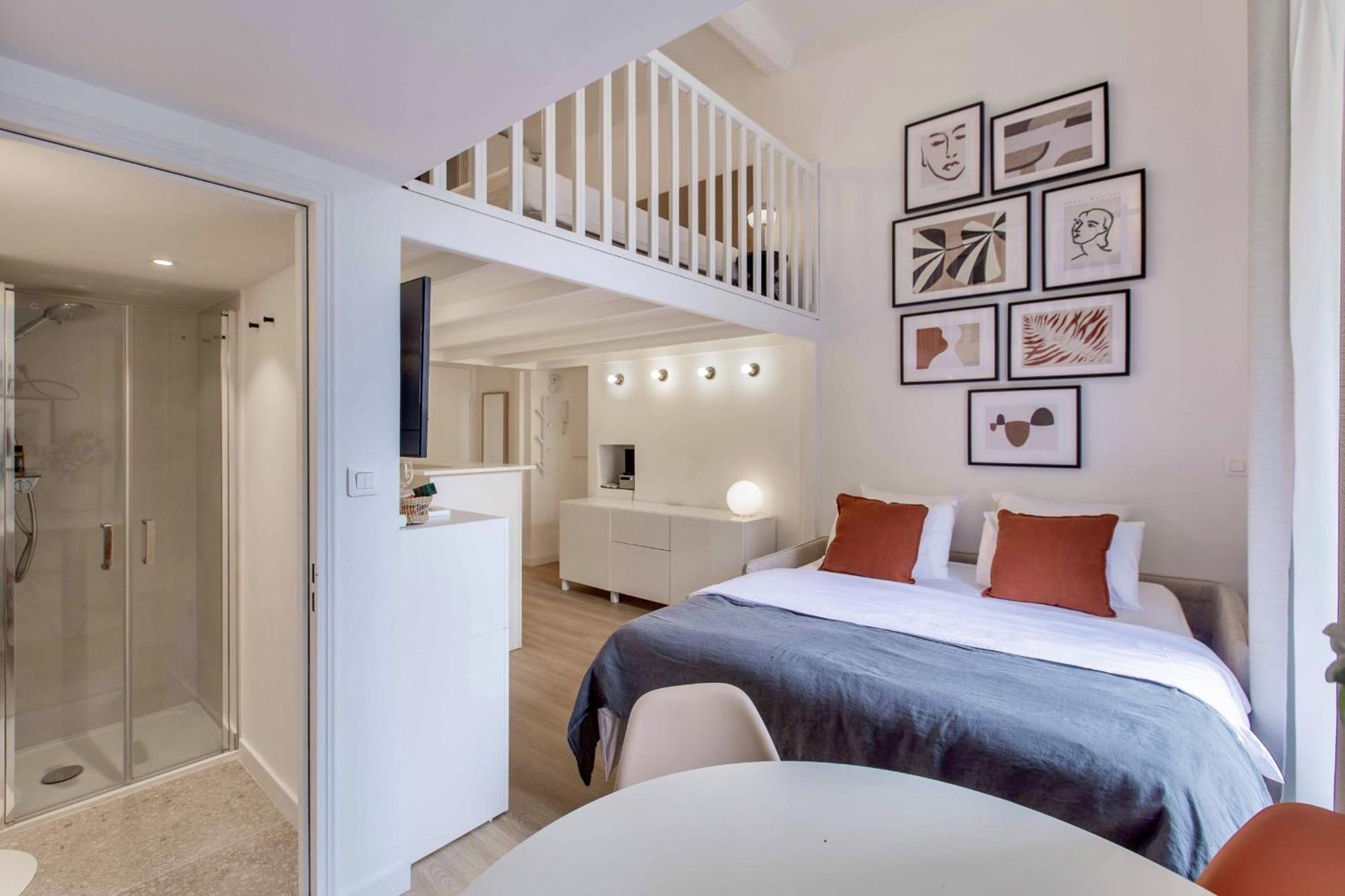 Suede Promenade Duplex Apartment At 1 Min From The Sea 2 Bathrooms Niza Exterior foto