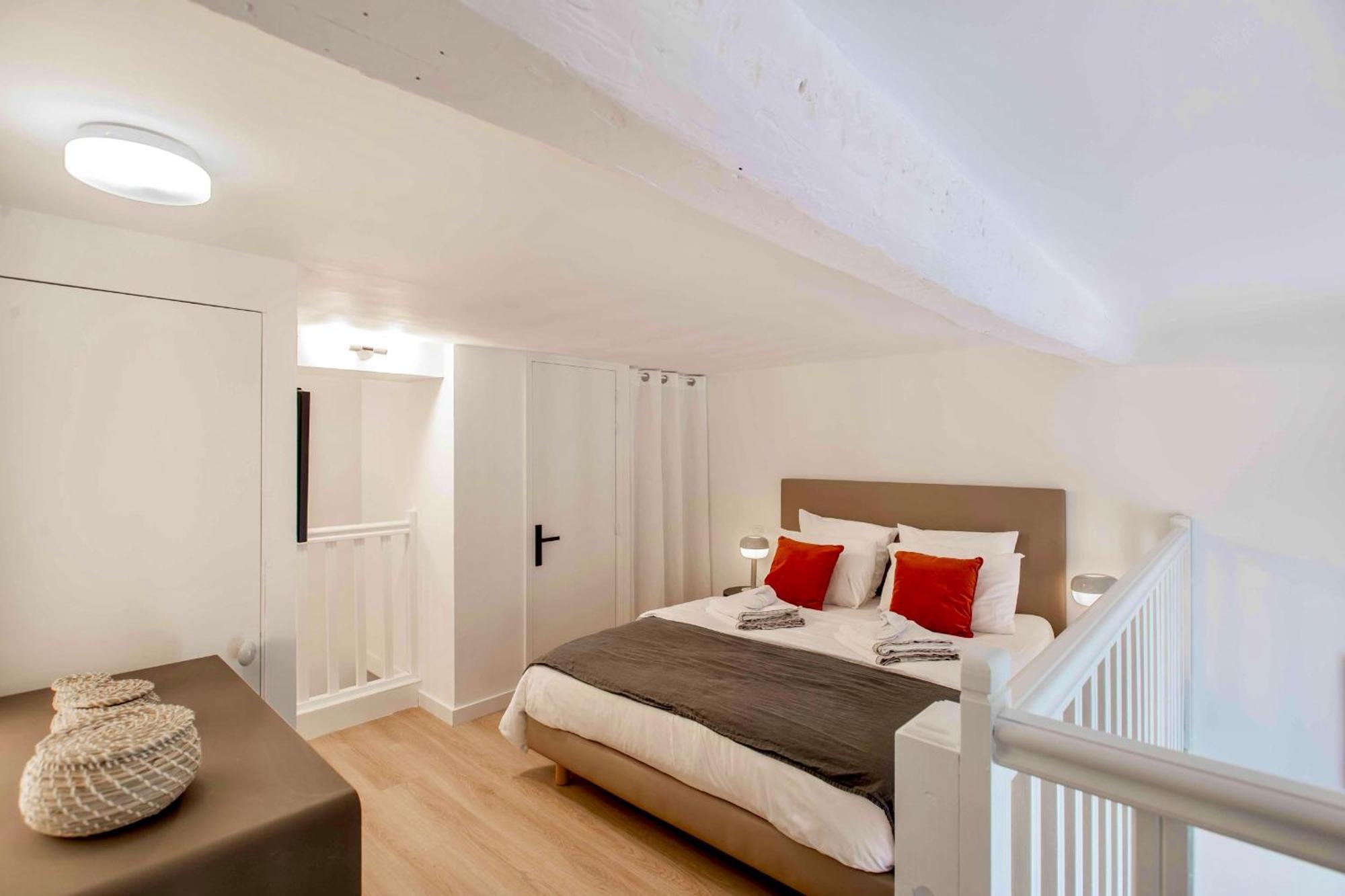 Suede Promenade Duplex Apartment At 1 Min From The Sea 2 Bathrooms Niza Exterior foto